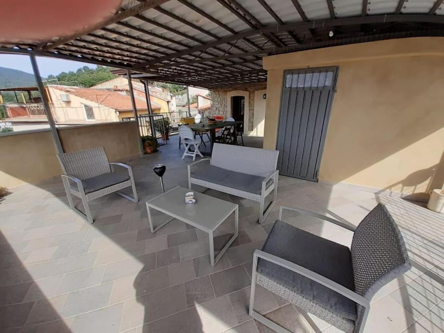 Casa Torre Con Terrazza Panoramica Villa Futani Dış mekan fotoğraf