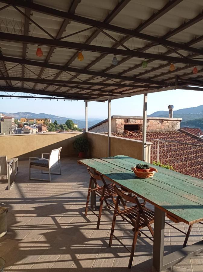 Casa Torre Con Terrazza Panoramica Villa Futani Dış mekan fotoğraf